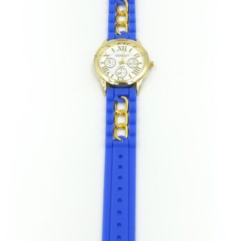 men/women fashion watches (dark blue band)