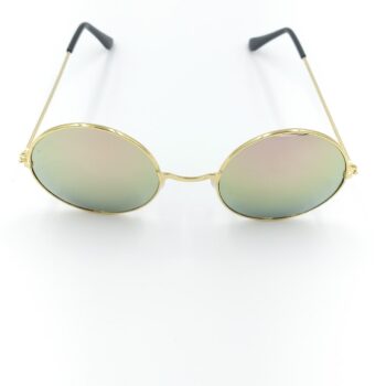 70’s style round retro vintage hippie sunglasses men/women (color mix)