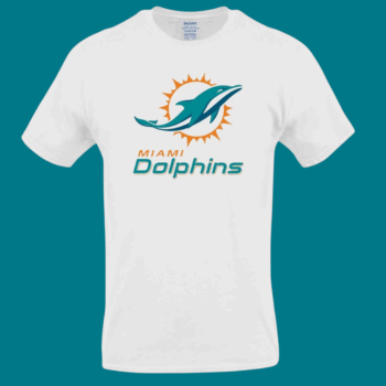 NFL team logo T-shirt (Miami Dolphins)