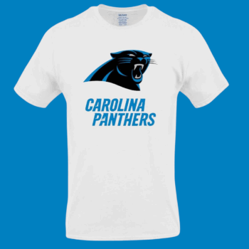 NFL team logo T-shirt (Carolina Panthers)