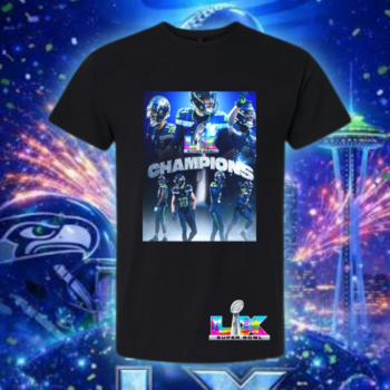 Seattle Seahawks superbowl 60 championship custom t-shirt